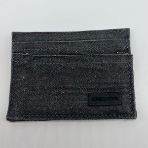 TOTHEMARKET Mens Distressed Slim Card Case Wallet in Camo